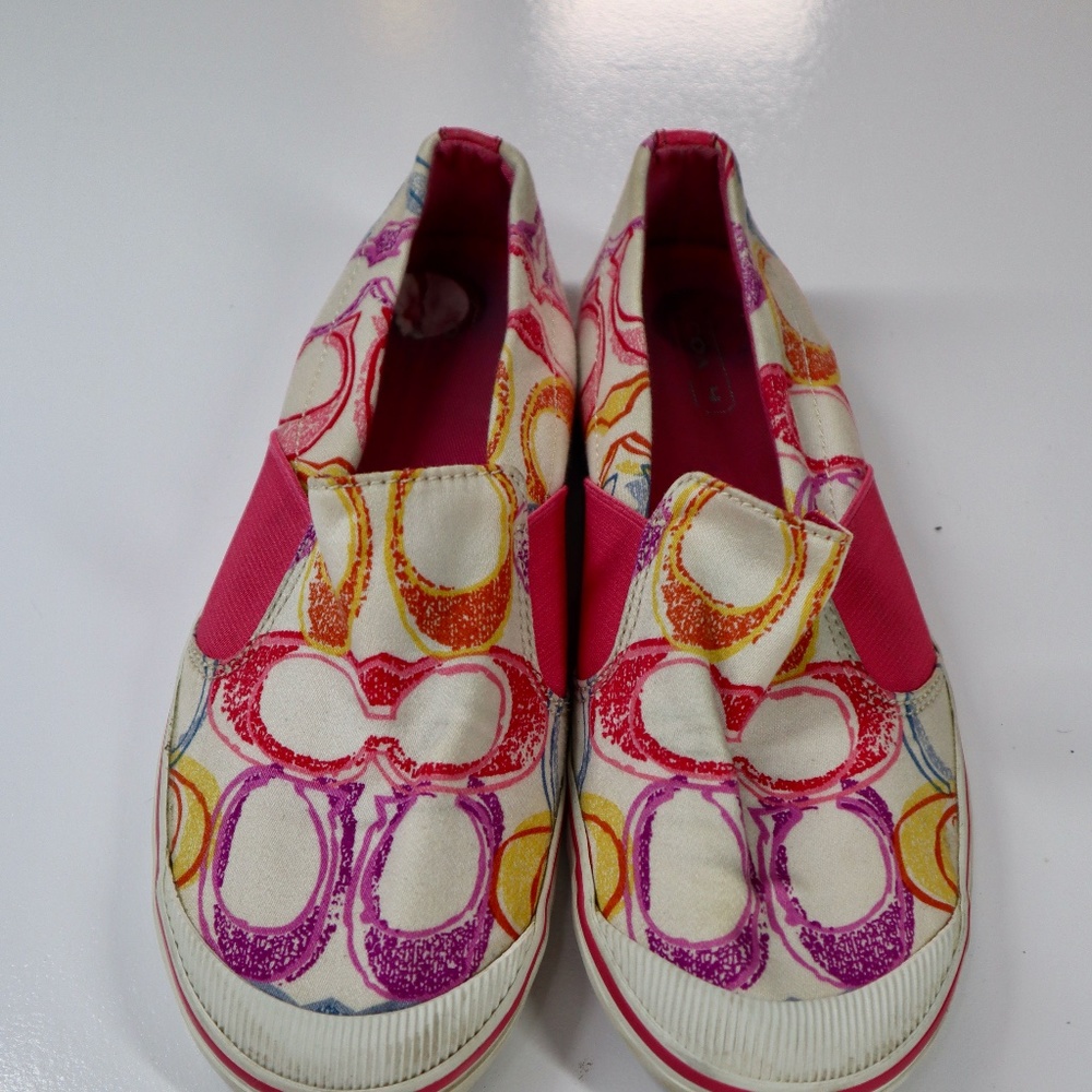 Coach Kaycee Poppy Dream Signature C Sneakers